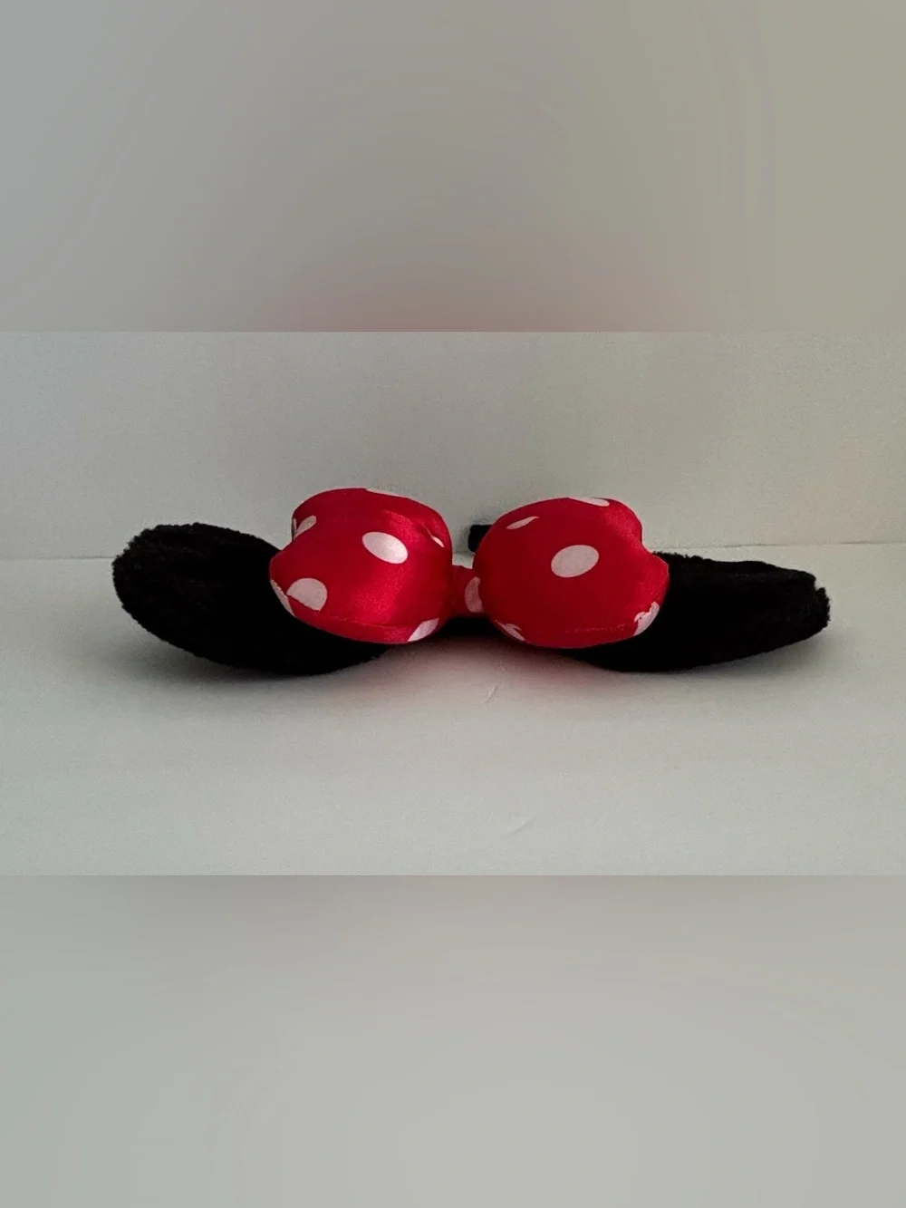 Disney Parks Minnie Mouse Red Polka Dot Bow Ears Headband